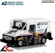 USPS MAIL POSTAL VEHICLE LLV LONG LIFE (AMERICAN MOTORCYCLES STAMP)