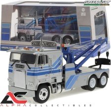 FRIEGHTLINER FLA9664 TOW TRUCK (SILVER W/ BLUE STRIPES)