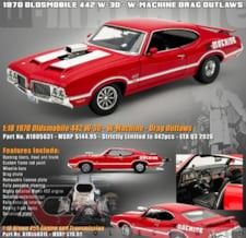 PRESALE - 1970 OLDSMOBILE 442 W-30 W-MACHINE DRAG OUTLAWS