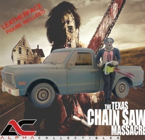 1971 CHEVROLET C-10 (TEXAS CHAIN SAW MASSACRE) WITH LEATHERFACE FIGURE
