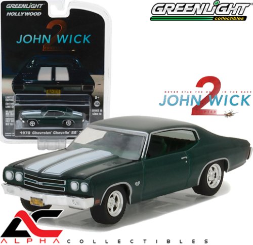 1970 CHEVROLET CHEVELLE SS 396 GREEN "JOHN WICK 2"
