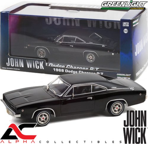 1968 DODGE CHARGER R/T (JOHN WICK) BLACK