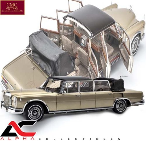MERCEDES-BENZ 600 (W100) PULLMAN TWO TONE LANDEALET FIXED TOP